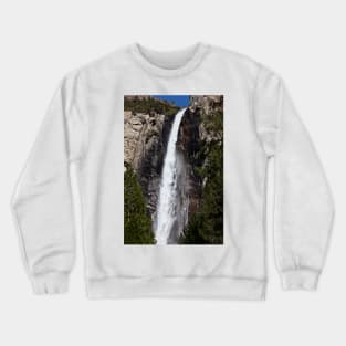 Bridalveil Fall Yosemite Valley Crewneck Sweatshirt